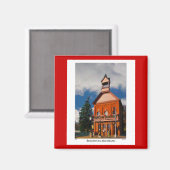 Magneet met Brighton Michigan Scene (Voorkant / Achterkant)