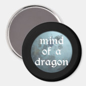 Magneet met de Geest van een Draak (Voorkant / Achterkant)