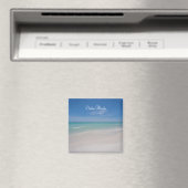 Magneet met Destin Florida Beach Square (Insitu (Vaatwasser))
