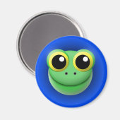 Magneet met dier: kikker (Voorkant / Achterkant)