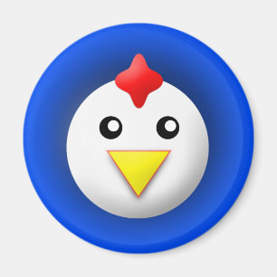 Magneet met Dier: Kip