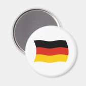 Magneet met Duitse vlag (Voorkant / Achterkant)