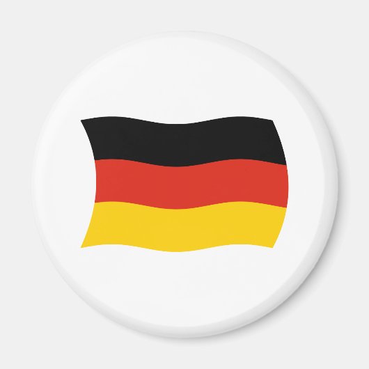 Magneet met Duitse vlag (Voorkant)