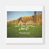 Magneet met een bijbelvers (Voorkant)