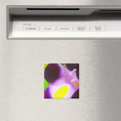 Magneet met een natuurlijke bloem (Insitu (Vaatwasser))