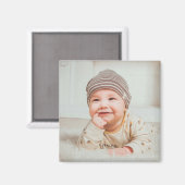 Magneet met familiefoto op maat (Voorkant / Achterkant)