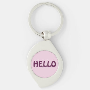 Magneet met hallo sleutelhanger