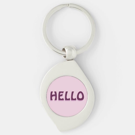 Magneet met hallo sleutelhanger (Voorkant)