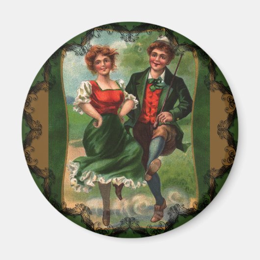 Magneet met harten vol vreugde (Voorkant)