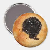 Magneet met maanzaadkolache (Voorkant / Achterkant)