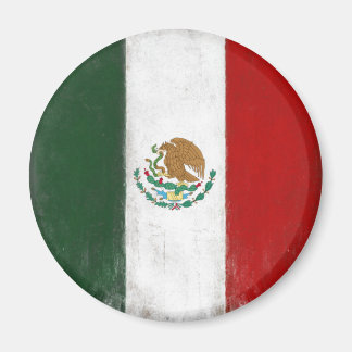 Magneet met noodvlag uit Mexico