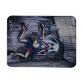 Magneet met "Pin Cushion Doll4" (Horizontaal)