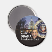 magneet met president selecteren (Voorkant / Achterkant)