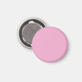 Magneet met roze achtergrond (Voorkant / Achterkant)