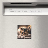 Magneet met slapende kat (Insitu (Vaatwasser))