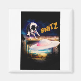 Magneet met Snitz van Bob's Saucer Repair