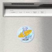 Magneet met sokken aap surfer (Insitu (Vaatwasser))