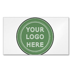 Magneet met visitekaartje