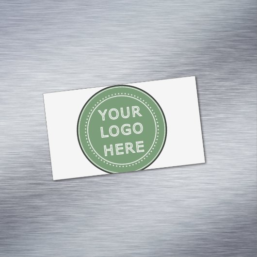 Magneet met visitekaartje (Voorbeeld)