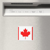 Magneet met vlag van Canada (Insitu (Vaatwasser))