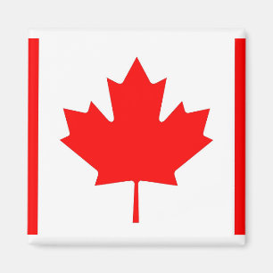 Magneet met vlag van Canada