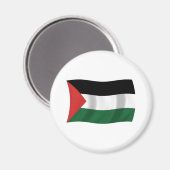 Magneet met vlag van de Palestijnse Autoriteit (Voorkant / Achterkant)