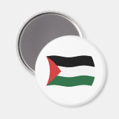 Magneet met vlag van de Palestijnse Autoriteit (Voorkant / Achterkant)