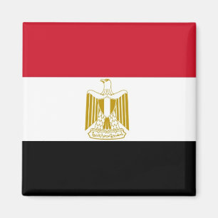 Magneet met vlag van Egypte