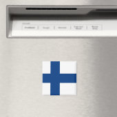 Magneet met vlag van Finland (Insitu (Vaatwasser))