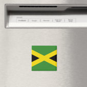 Magneet met vlag van Jamaica (Insitu (Vaatwasser))