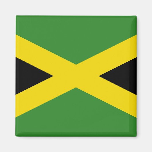 Magneet met vlag van Jamaica (Voorkant)