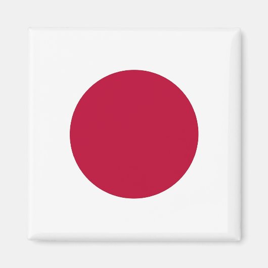 Magneet met vlag van Japan (Voorkant)