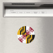 Magneet met vlag van Maryland (Insitu (Vaatwasser))