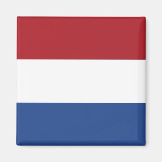 Magneet met vlag van Nederland (Voorkant)