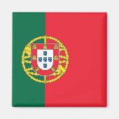 Magneet met vlag van Portugal (Voorkant)