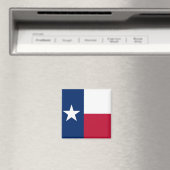 Magneet met Vlag van Texas State - USA (Insitu (Vaatwasser))