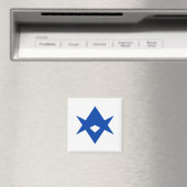 Magneet met vlag van Toyota City (Insitu (Vaatwasser))