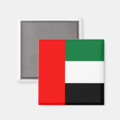 Magneet met vlag van Verenigde Arabische Emiraten (Voorkant / Achterkant)