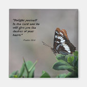 magneet met vlinder - Verras jezelf in Heer (Voorkant)