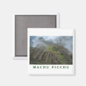 Magneet "Misty Machu Picchu" (Voorkant / Achterkant)