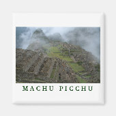 Magneet "Misty Machu Picchu" (Voorkant)
