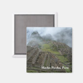 Magneet "Misty Machu Picchu" (Voorkant / Achterkant)