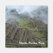 Magneet "Misty Machu Picchu" (Voorkant)