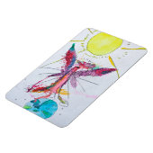 Magneet - Moeder God die de Geest van een Baby Cre (Linkerzijde)