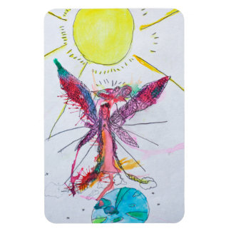 Magneet - Moeder God die de Geest van een Baby Cre