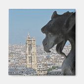 Magneet: Notre-Dame de Paris - Gargoyle Magneet (Voorkant)