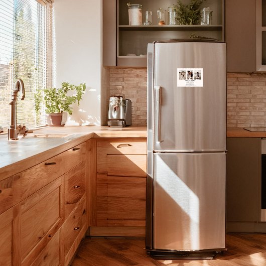 Magneet om datum te reserveren, Foto Moderne datum Magnetische Uitnodiging