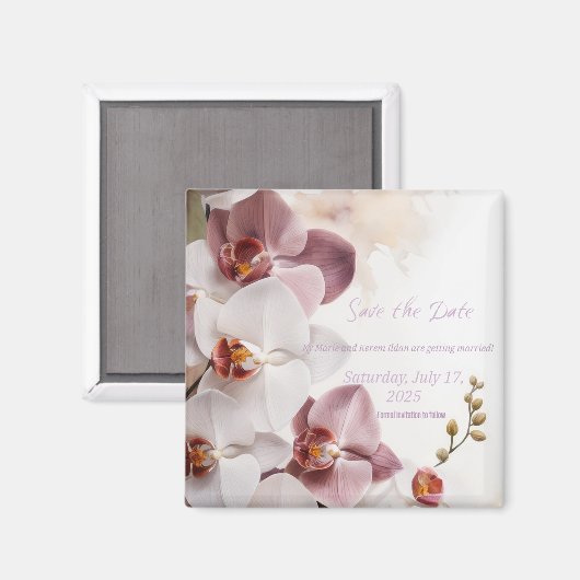 Magneet om de datum te reserveren (Voorkant / Achterkant)