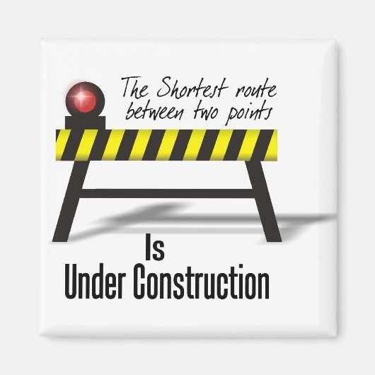 Magneet onder constructie (Voorkant)