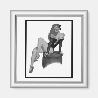 Magneet Pin-up Meisjes Vintage (4) 2